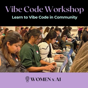 Cover Image for Vibe Code Hands-on Virtual Workshop | By WOMEN x AI