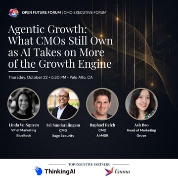 Cover Image for Agentic Growth: What CMOs Still Own as AI Takes on More of the Growth Engine