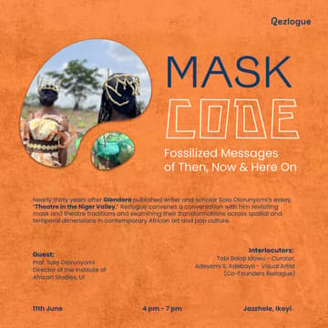 Cover Image for MASK CODE: Fossilized Messages of Then, Now & Here On
