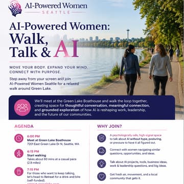 Cover Image for AI-Powered Women: Walk, Talk & AI