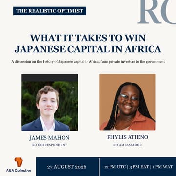 Cover Image for What It Takes to Win Japanese Capital in Africa