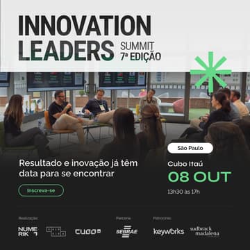 Cover Image for [SP] 7ª edição | Innovation Leaders Summit