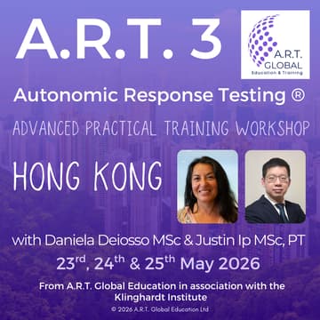 Cover Image for A.R.T.® 3 Advanced Practical Training Workshop in Hong Kong