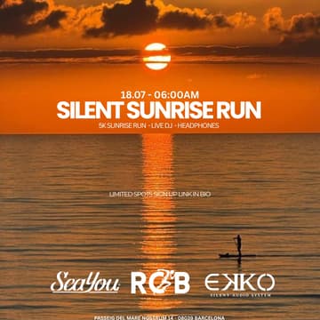 Cover Image for RCB x SEAYOU x EKKO - Silent Sunrise Run