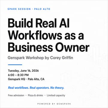 Foto de portada de Spark Session: Build Real AI Workflows as a Business Owner