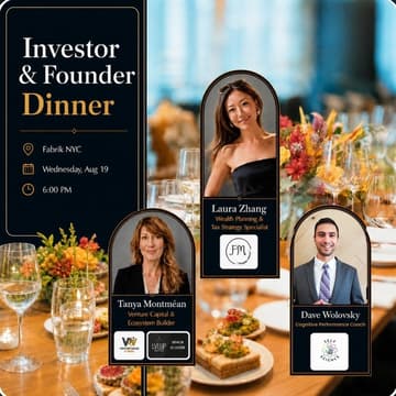 Cover Image for Founder & Investor Dinner