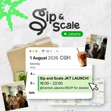 Cover Image for Sip & Scale | Young Founders and Tech Builders Gathering