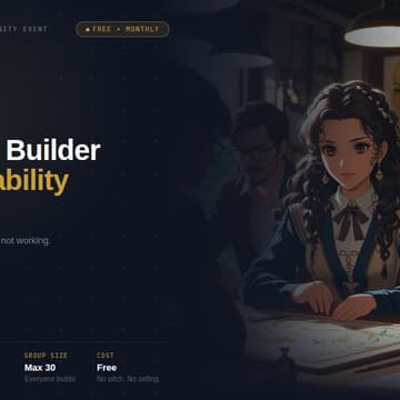 Cover Image for AI-Native Builder Sharing Session - Adapting Together to the AI Era