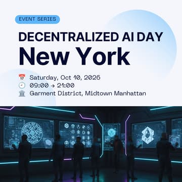 Cover Image for Decentralized AI Day New York - #AIWeekNY