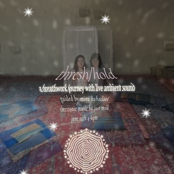 Cover Image for thresh/hold: breathwork journey with live ambient sound