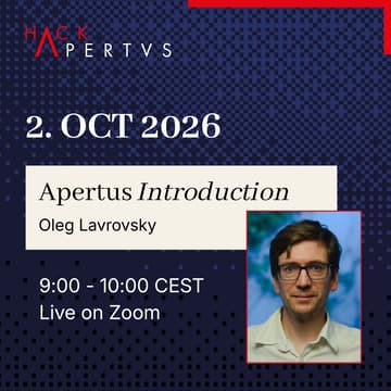 Cover Image for «Hack Apertus» - Apertus Introduction