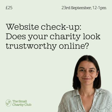 Cover Image for Website check-up: Does your charity look trustworthy online?