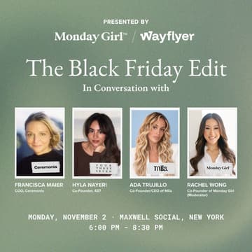 Cover Image for Monday Girl x Wayflyer: The Black Friday Edit 🛍️ at Maxwell Social