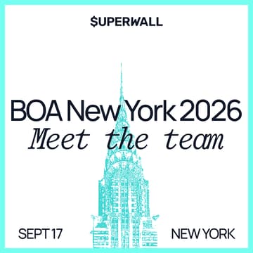 Cover Image for Meet the Superwall team · BOA New York 2026