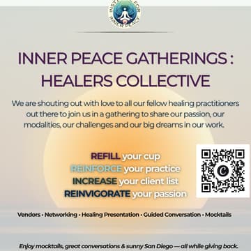 Cover Image for INNER PEACE GATHERINGS - HEALERS COLLECTIVE LIVE