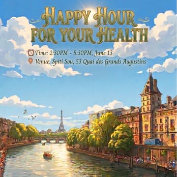 Cover Image for Paris Longevity Happy Hour