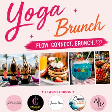 Cover Image for 08/22 - SAT 9AM - VGHC x Sugar Factory x Yoga w/ Tyniah
