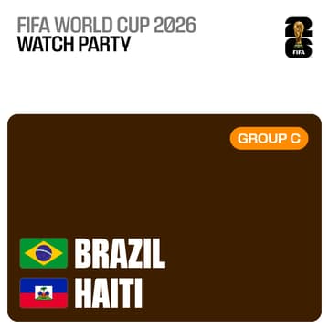 Cover Image for WORLD PUP WATCH PARTY - Brazil vs. Haiti