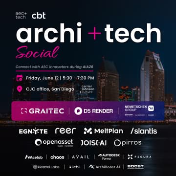Cover Image for archi+tech Social Night