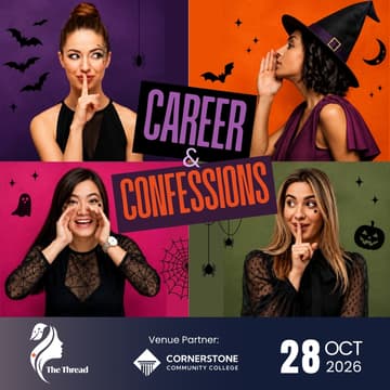 Cover Image for Career & Confessions | Spooky Open Mic Night for Women in Tech