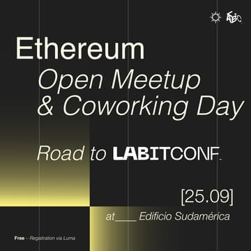 Cover Image for Ethereum Open Meetup | Road to LABITCONF