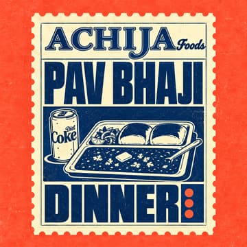 Cover Image for Achija Pav Bhaji Meetup