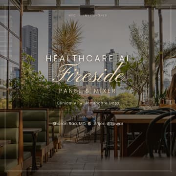 Cover Image for Healthcare AI: Fireside Panel & Mixer