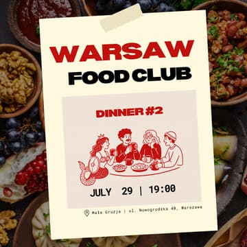 Cover Image for Warsaw Food Club: Dinner 2