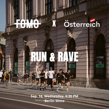 Cover Image for FOMO x FeelAustria: Run & Rave