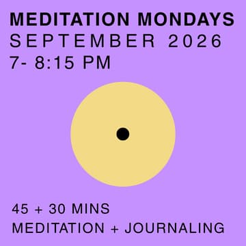 Cover Image for Meditation Mondays #1