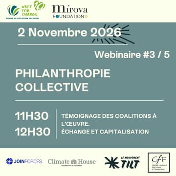 Cover Image for Épisode #3 - Coalitions Philanthropiques - Série de Webinaires Thématiques