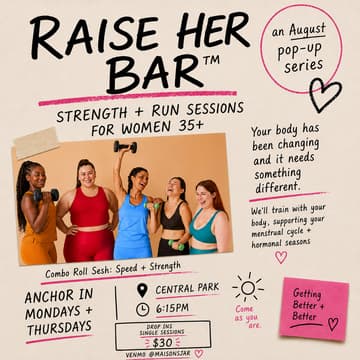 Cover Image for RAISE HER BAR: Speed Run + Strength For Women 35+