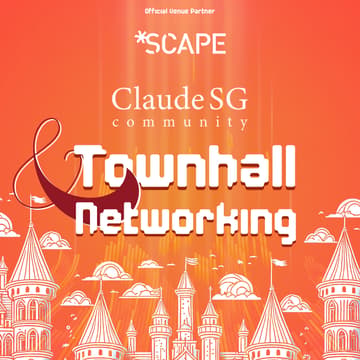 Cover Image for ClaudeSG Community TownHall + Networking Mixer