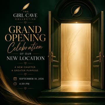 Cover Image for Grand Opening Celebration: The Girl Cave Collective Headquarters