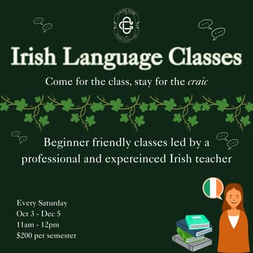 Cover Image for Irish Language Classes