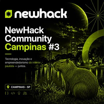 Cover Image for NewHack Community Campinas #3