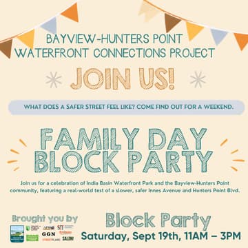 Cover Image for Family Day Block Party: Bayview-Hunters Point Waterfront