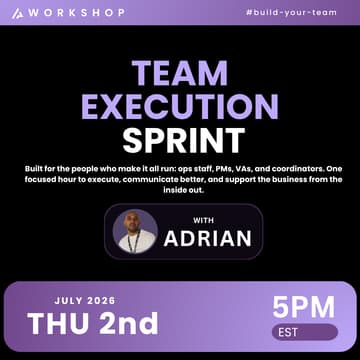Cover Image for Team Execution Sprint
