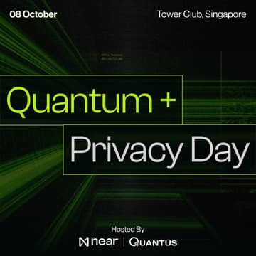 Cover Image for Quantum & Privacy Day: at Token2049 Singapore