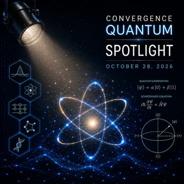 Cover Image for Convergence Quantum Spotlight: A Presentation of Promising Quantum Research