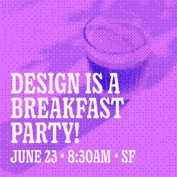 Cover Image for design is a breakfast party at config