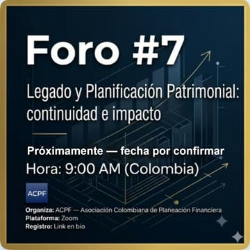 Cover Image for Foro #7 — Legado y Planificación Patrimonial: continuidad e impacto