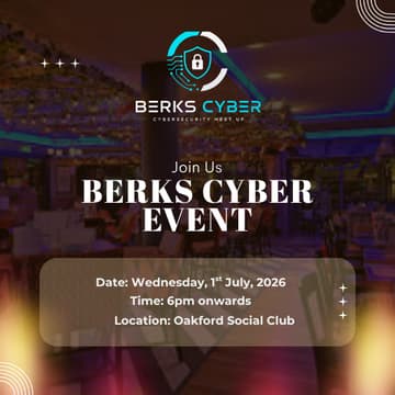 Cover Image for Berks Cyber Social - July 2026
