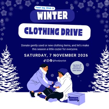 Cover Image for FJC 2026 Clothing Drive
