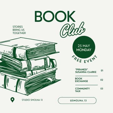 Obrazek w tle dla The Smolna Book Club: Second Chapter | Warsaw | EN