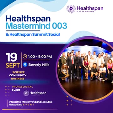 Cover Image for Healthspan Mastermind + Summit Social