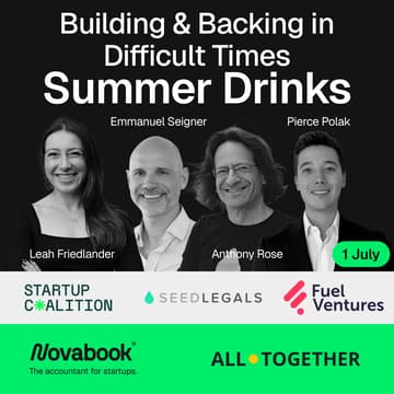 Cover Image for Building & Backing in Difficult Times | Summer Drinks