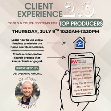 Cover Image for Client Experience 2.0 - Tools & Touch Systems for Top Producers