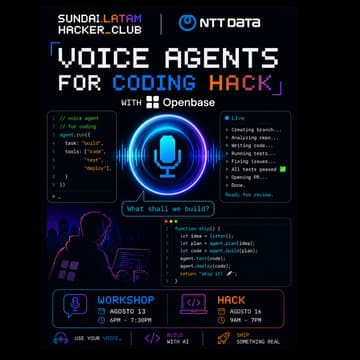 Cover Image for Voice Agents for Coding Hack con OpenBase