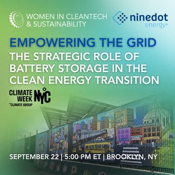 Cover Image for New York Climate Week - Empowering the Grid: The Strategic Role of Battery Storage in the Clean Energy Transition